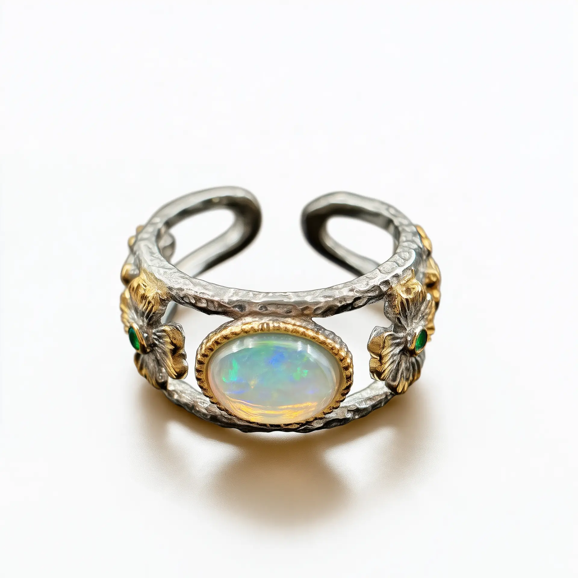 Opal Garden Cuff Ring
